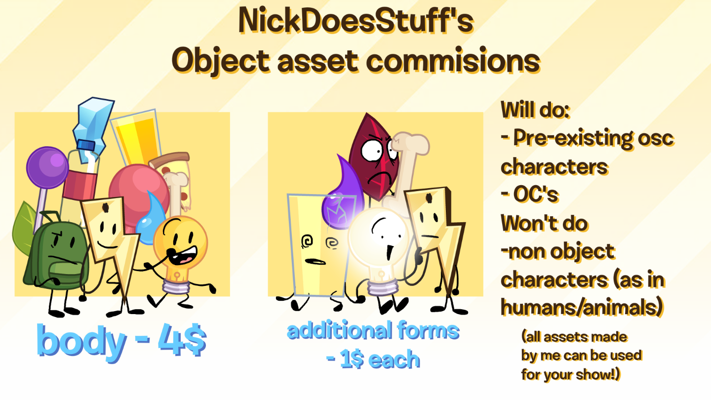 Nickdoesstuff s commission form artistree